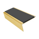 Aluminium Stair Nosing 2.75m Rake Back Single Insert Strip