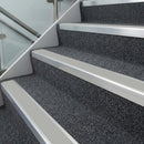 PVC Stair Nosing Inserts 38mm 50mm Commercial High Traffic