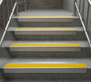 External Grade Aluminium Stair Nosing 68x33mm Silicone Carbide