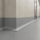 Flexible PVC Sit On Skirting 150mm Hospitals Schools