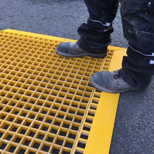 Grp100 Ramp GRP Ramp 125mm Fibreglass Anti Slip