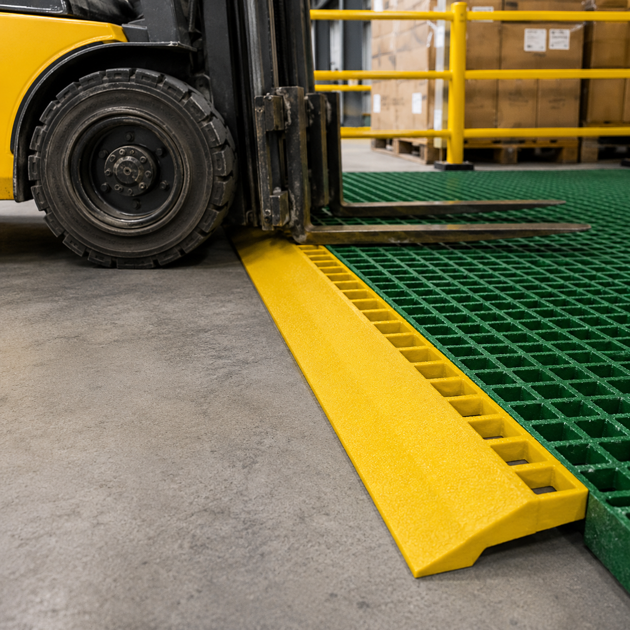 GRP Anti-Slip Grating Panels & Decking | Stair Nosings UK