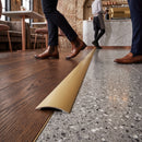 Self Adhesive Anodised Aluminium Floor Trim 40mm for Flooring Transitions