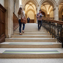 70x40mm anti-slip stair nosing installed on an outdoor step edge