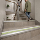 70x40mm heavy duty stair nosing fitted on a carpeted staircase