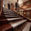Self Adhesive PVC Stair Nosing 40mm x 25mm, Anti-Slip for Safe Steps