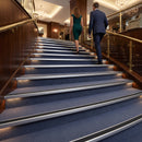 Safety Stair Nosing 66x32mm DDA Compliant Aluminium Commercial