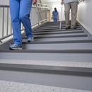 Self Adhesive PVC Stair Nosing 40mm x 25mm, Anti-Slip for Safe Steps
