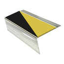 Aluminium Stair Nosing Rake Back 2.44m 70mm Single Channel