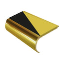 Bullnose Aluminium Stair Nosing 2.75m Single Insert 39mm