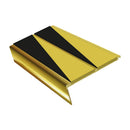 Rake Back Stair Nosing 2.75m Aluminium Double PVC Insert 5mm