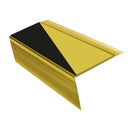 Aluminium Stair Nosing Rake Back 2.44m 70mm Single Channel