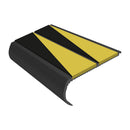 Bullnose Stair Nosing 2.75m Aluminium Double PVC Insert 39mm