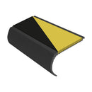 Bullnose Aluminium Stair Nosing 2.75m Single Insert 39mm