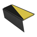 Rakeback Aluminium Stair Nosing 2.44m 62mm Tread 5mm Gauge