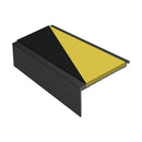 Square Aluminium Stair Nosing 2.44m Single Insert