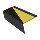 Aluminium Stair Nosing Rake Back 2.44m 70mm Single Channel