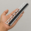 Aluminium Tile-In Stair Nosing with Replaceable Anti-Slip Insert | 2.5m | 9mm & 11mm | Porcelain & Stone Stairs