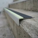 Illuminated Stair Nosing 66x32mm Aluminium No Electrical