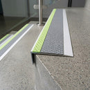 Illuminated Stair Nosing 66x32mm Aluminium No Electrical