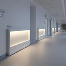 LED Skirting Profile 100x14mm IPX4 Aluminium 2.8m