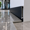 LED Skirting Profile 100x14mm IPX4 Aluminium 2.8m