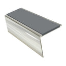 Rakeback Aluminium Stair Nosing 2.44m 62mm Tread 5mm Gauge