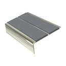 Square Aluminium Stair Nosing 2.44m 93mm Tread 32mm Riser