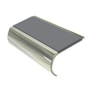Bullnose Aluminium Stair Nosing 2.75m Single Insert 39mm