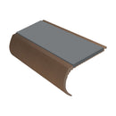 Bullnose Aluminium Stair Nosing 2.75m Single Insert 39mm