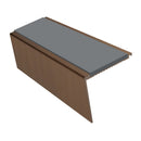Aluminium Stair Nosing Rake Back 2.75m 62mm Heavy Duty
