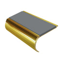 Bullnose Aluminium Stair Nosing 2.75m Single Insert 39mm