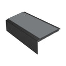 Square Aluminium Stair Nosing 2.44m Single Insert