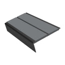 Rake Back Stair Nosing 2.75m Aluminium Double PVC Insert 5mm