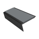 Aluminium Stair Nosing 2.75m Rake Back Single Insert Strip