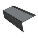 Aluminium Stair Nosing Rake Back 2.44m 70mm Single Channel