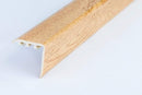 uPVC wood effect stair nosing in Noble Oak finish