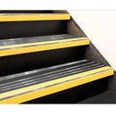 Precision Aluminium Non-Slip Stair Tread Covers with Resin Inserts – Durable, Aesthetically Pleasing, Ideal for Hotels, Restaurants & Public Venues