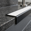 PVC Anti Slip Stair Nosing 56x32.5mm Hard Nose Indoor