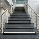 PVC Anti Slip Stair Nosing 56x32.5mm Hard Nose Indoor