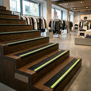 PVC Anti Slip Stair Nosing 65x36mm, Commercial Domestic Illuminated Edge