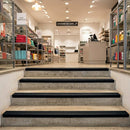 PVC Flexible Stair Edging 75x34mm Slip Resistant Indoor