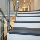 PVC Flexible Stair Edging 75x34mm Slip Resistant Indoor