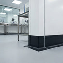 PVC Skirting 100mm Flexible Set In Commercial Hygienic