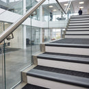 PVC Stair Edging 65x44mm Slip Resistant Ribbed Indoor