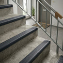 PVC Stair Nosing 50x30mm Slip Resistant Rakeback Indoor