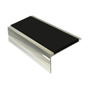 Square Aluminium Stair Nosing 2.44m Single Insert