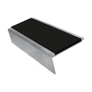 Aluminium Stair Nosing 2.75m Rake Back Single Insert Strip