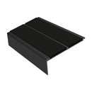 Square Aluminium Stair Nosing 2.75m 93mm Tread 32mm Riser