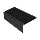 Square Aluminium Stair Nosing 2.44m Single Insert